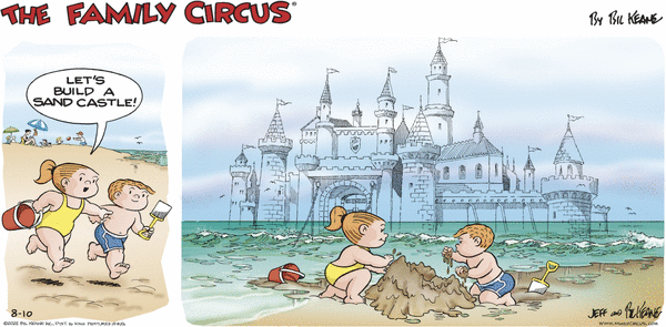 Family Circus for 8/10/2025