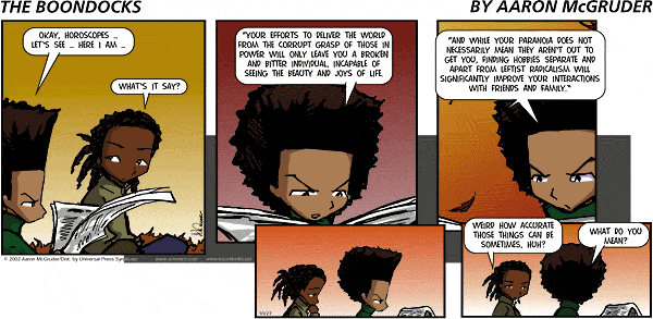 Boondocks for 8/10/2025