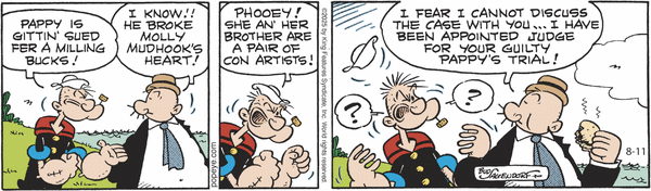 Popeye for 8/11/2025
