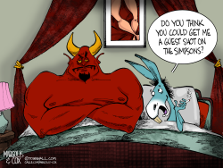 click or tap to zoom Satan and the Democrats