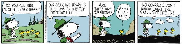 click or tap to zoom Peanuts for 8/12/2025