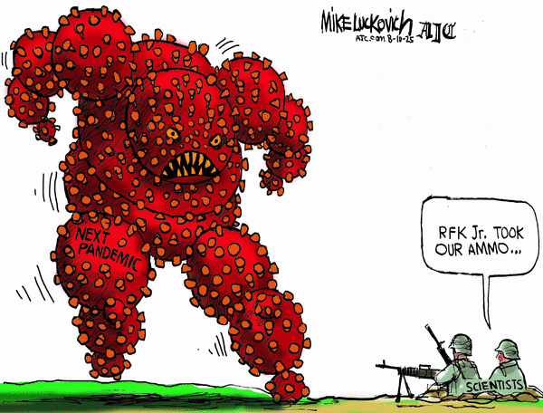 click or tap to zoom Mike Luckovich for 8/10/2025