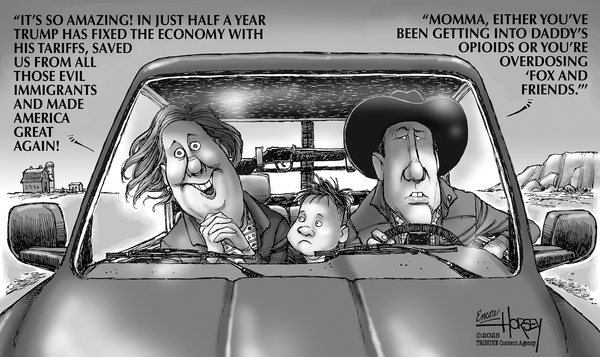 click or tap to zoom David Horsey for 8/7/2025