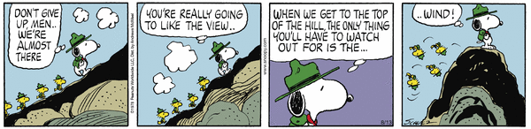 click or tap to zoom Peanuts for 8/13/2025