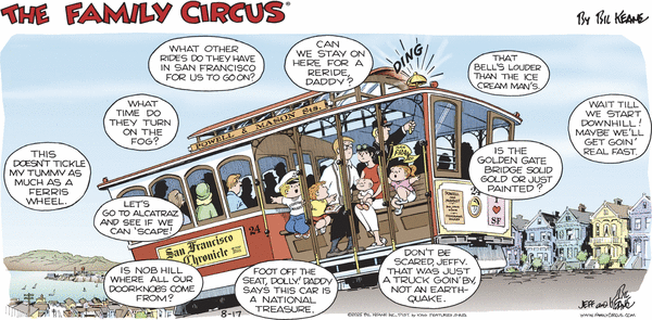 Family Circus for 8/17/2025