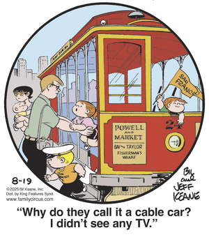 Family Circus for 8/19/2025