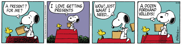 Peanuts for 8/20/2025