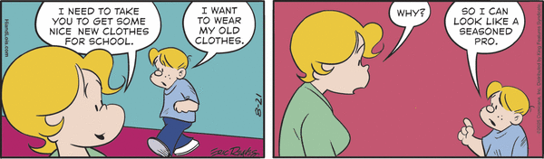 click or tap to zoom Hi and Lois 8/21/2025