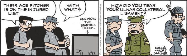 Beetle Bailey for 8/22/2025