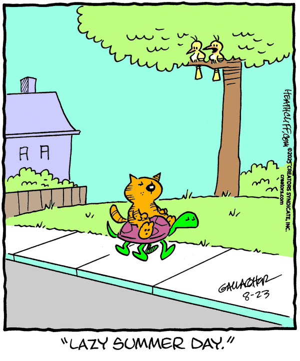 click or tap to zoom Heathcliff for 8/23/2025