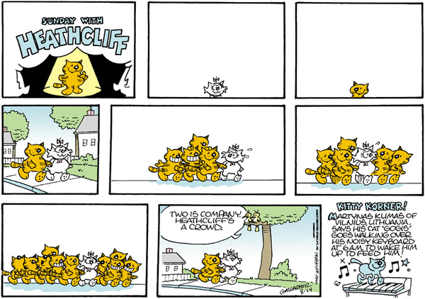 click or tap to zoom Heathcliff for 8/24/2025
