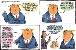 click or tap to zoom Trump Knows More Except About Epstein