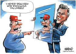 Newsom mocks MAGA