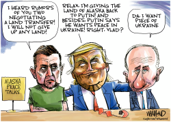click or tap to zoom Trump Putin peace talks in Alaska