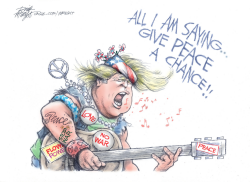 click or tap to zoom MAGA Anti-War Hippie
