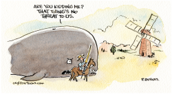 Trump Tipping at Windmills