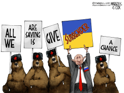 Putin Wants Ukraine to Surrender