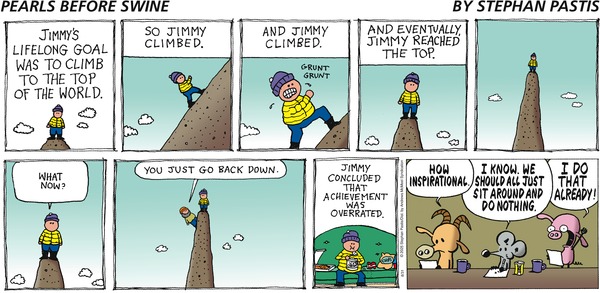 click or tap to zoom Pearls Before Swine for 8/31/2025