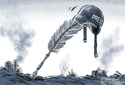 click or tap to zoom Journalists killed in Gaza