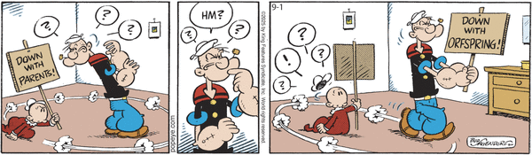 Popeye for 9/1/2025