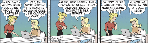 click or tap to zoom Blondie for 9/2/2025