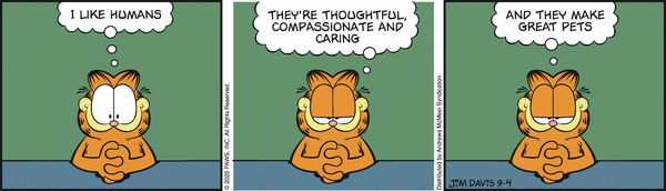 click or tap to zoom Garfield for 9/4/2025