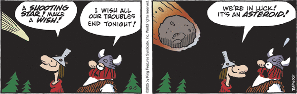 click or tap to zoom Hagar the Horrible for 9/5/2025