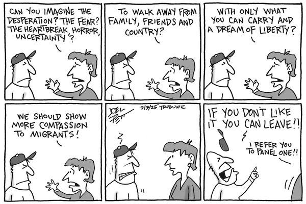 Joel Pett for 9/2/2025