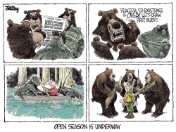 click or tap to zoom Florida Open Hunting Season on Bears