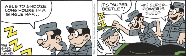 Beetle Bailey for 9/18/2025