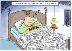 NRA Sleeps Soundly