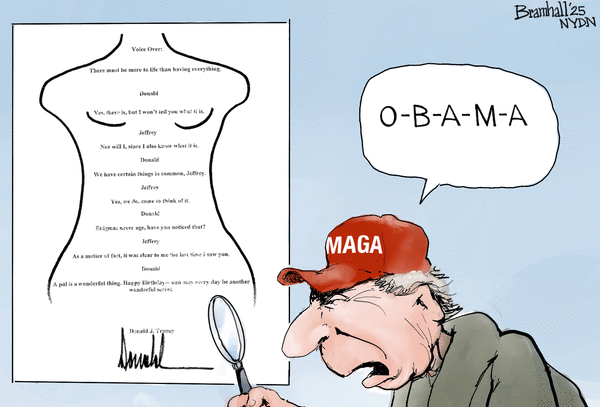 Bill Bramhall for 9/9/2025