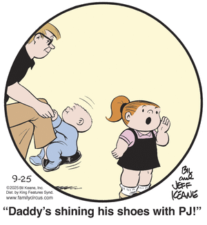 Family Circus for 9/25/2025