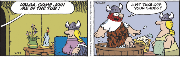 Hagar the Horrible for 9/25/2025
