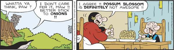 Barney Google And Snuffy Smith for 9/26/2025