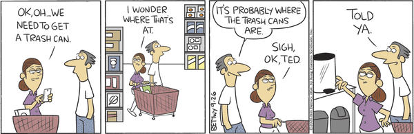 Take It From The Tinkersons for 9/26/2025