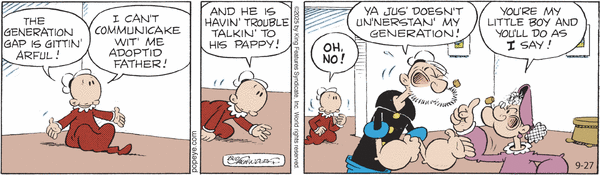 Popeye for 9/27/2025