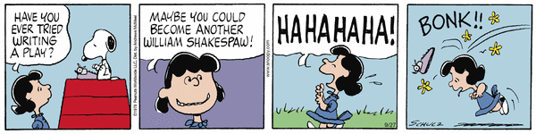 Peanuts for 9/27/2025