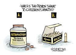 Tylenol versus bullets