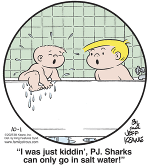Family Circus for 10/1/2025