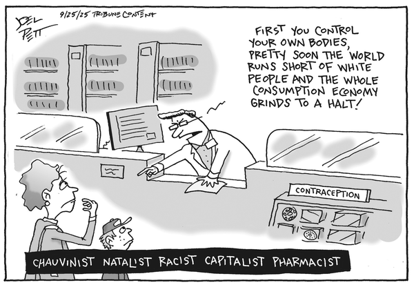 Joel Pett for 9/25/2025