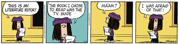 Peanuts for 10/3/2025