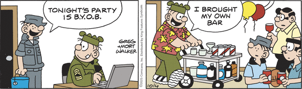 click or tap to zoom Beetle Bailey for 10/4/2025