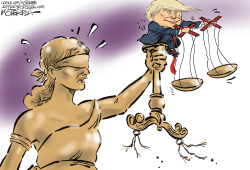 Taking the scales of justice