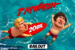 Trump saves Milei with 20b