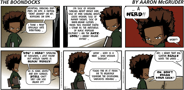 click or tap to zoom Boondocks for 10/5/2025