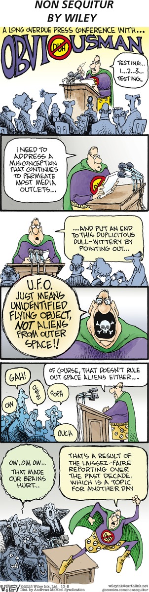 click or tap to zoom Non Sequitur 10/5/2025