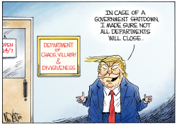Department of Chaos, Villainy & Divisiveness