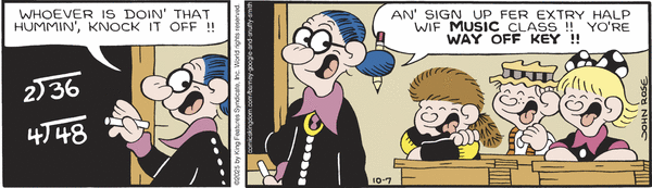 Barney Google And Snuffy Smith for 10/7/2025