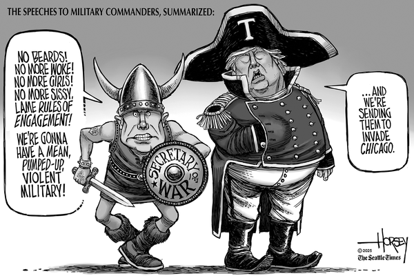David Horsey for 10/1/2025